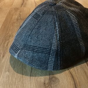 Boston Scally Black Rose Plaid Peaky 